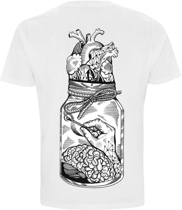 Heart Over Mind (white)